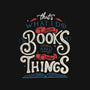 I Read Books and I Know things-unisex kitchen apron-Tobefonseca