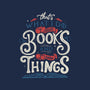 I Read Books and I Know things-womens v-neck tee-Tobefonseca