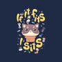 If I Fits, I Sits-womens racerback tank-Geekydog
