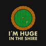 I'm Huge-none non-removable cover w insert throw pillow-karlangas