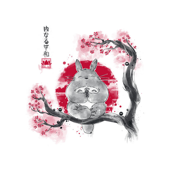 Inner Peace Sumi-e-none stretched canvas-Getsousa!