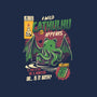 Is It a Cat Or a Monster-womens v-neck tee-ilustrata