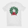 It's Beginning To Look A Lot Like Gremlins-womens fitted tee-QFSChris