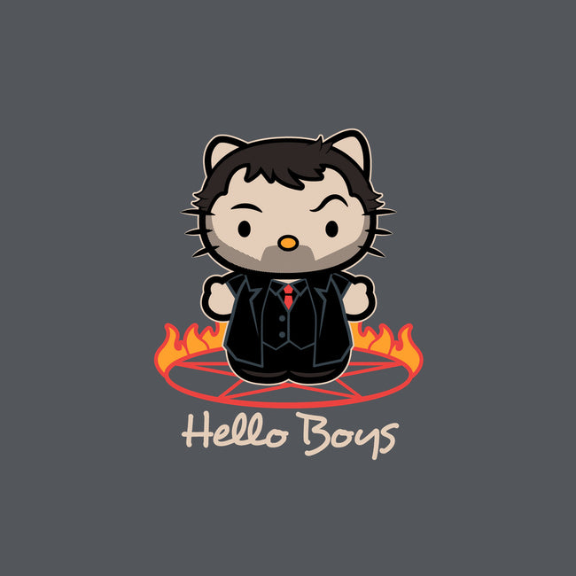 Hello Boys-none stretched canvas-Matt Parsons
