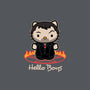 Hello Boys-none stretched canvas-Matt Parsons