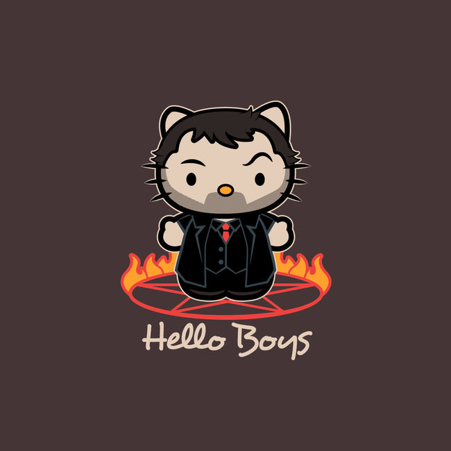 Hello Boys-none glossy sticker-Matt Parsons