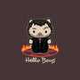 Hello Boys-none stretched canvas-Matt Parsons