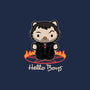 Hello Boys-none polyester shower curtain-Matt Parsons