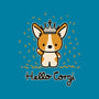 Hello Corgi-mens heavyweight tee-CorinnaSchlachter