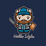 Hello Idjits-none polyester shower curtain-Matt Parsons