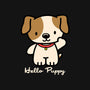 Hello Puppy-baby basic tee-troeks