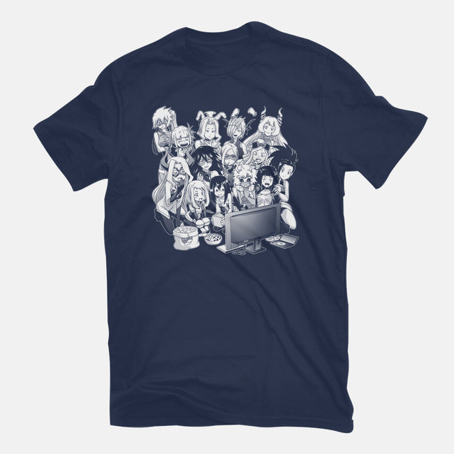 Hero Night F-unisex basic tee-Coinbox Tees