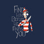 Hiding in the Dark-womens v-neck tee-DoOomcat