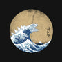 Hokusai Gojira-none removable cover w insert throw pillow-Mdk7