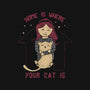 Home Is Where Your Cat Is-unisex basic tee-tobefonseca