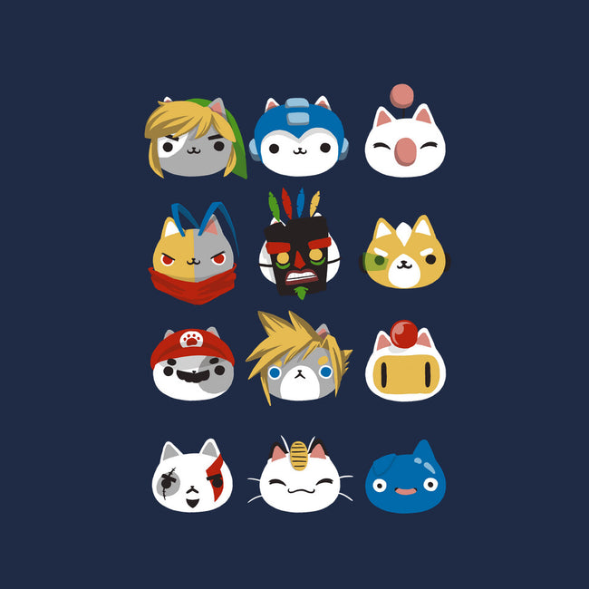 Gamer Cats-unisex basic tee-BlancaVidal
