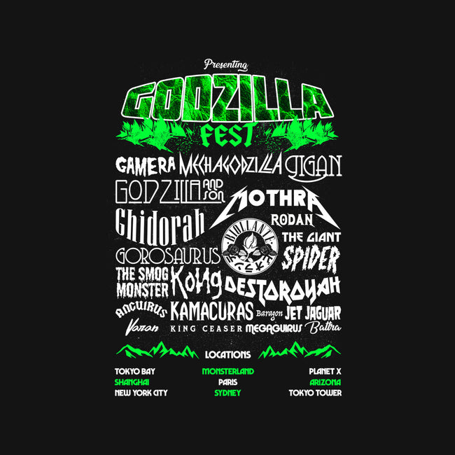Godzilla Fest-cat basic pet tank-rocketman_art