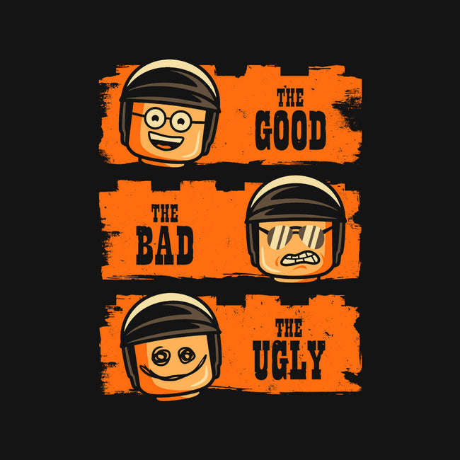 Good Cop, Bad Cop, Ugly Cop-unisex kitchen apron-BWdesigns