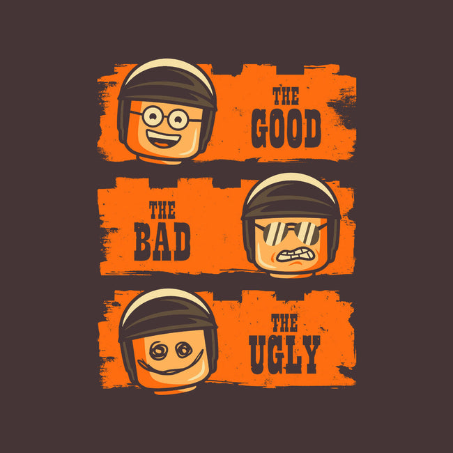Good Cop, Bad Cop, Ugly Cop-none polyester shower curtain-BWdesigns