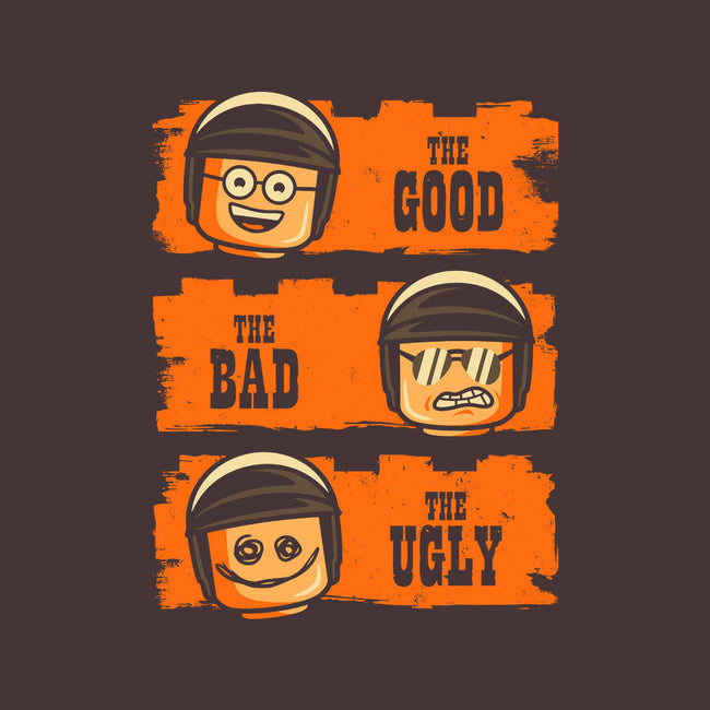 Good Cop, Bad Cop, Ugly Cop-none stretched canvas-BWdesigns