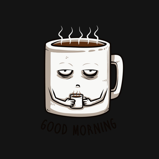 Good Morning-none non-removable cover w insert throw pillow-ducfrench
