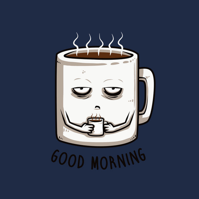 Good Morning-none non-removable cover w insert throw pillow-ducfrench