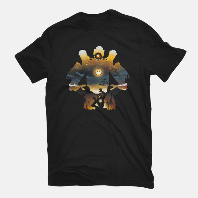 Grappling Robot-unisex basic tee-dandingeroz