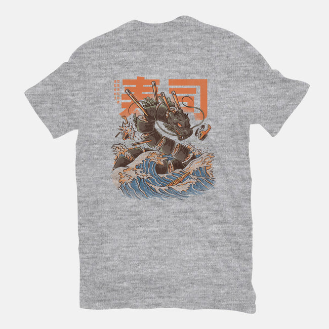 Great Sushi Dragon-womens basic tee-ilustrata