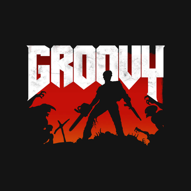 Groovy and Doomy-womens racerback tank-Manoss1995