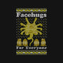 Face Hugs For Everyone-none non-removable cover w insert throw pillow-maped