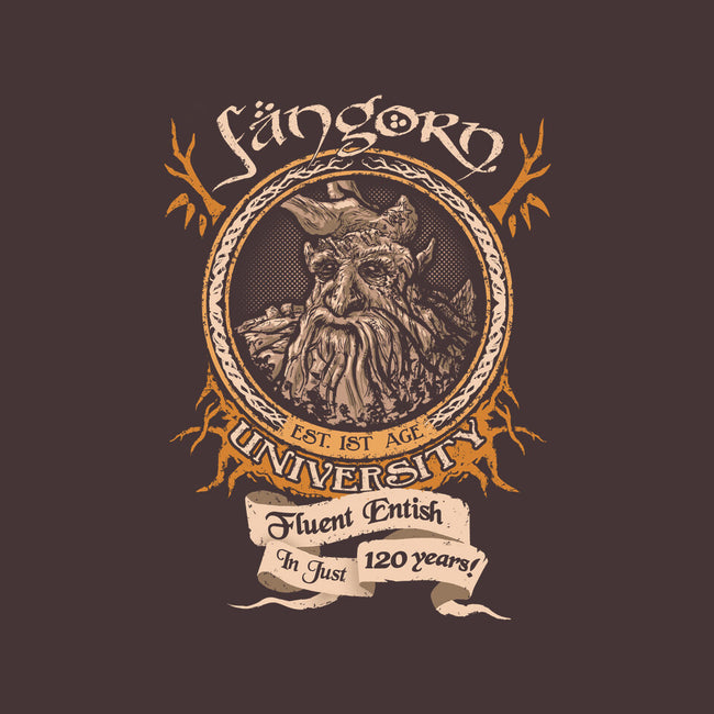 Fangorn University-none glossy sticker-Hootbrush