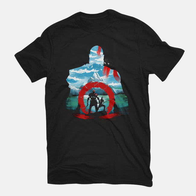 Father and Son Adventure-unisex basic tee-dandingeroz