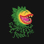 Feeeeeed Me-none removable cover w insert throw pillow-DinoMike