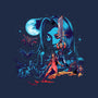 Final Wars-none removable cover w insert throw pillow-KindaCreative