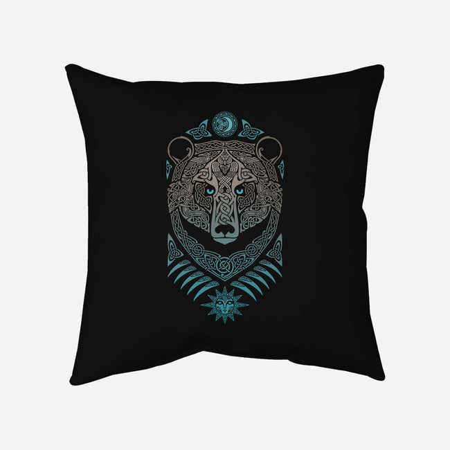 Forest Lord-none removable cover w insert throw pillow-RAIDHO