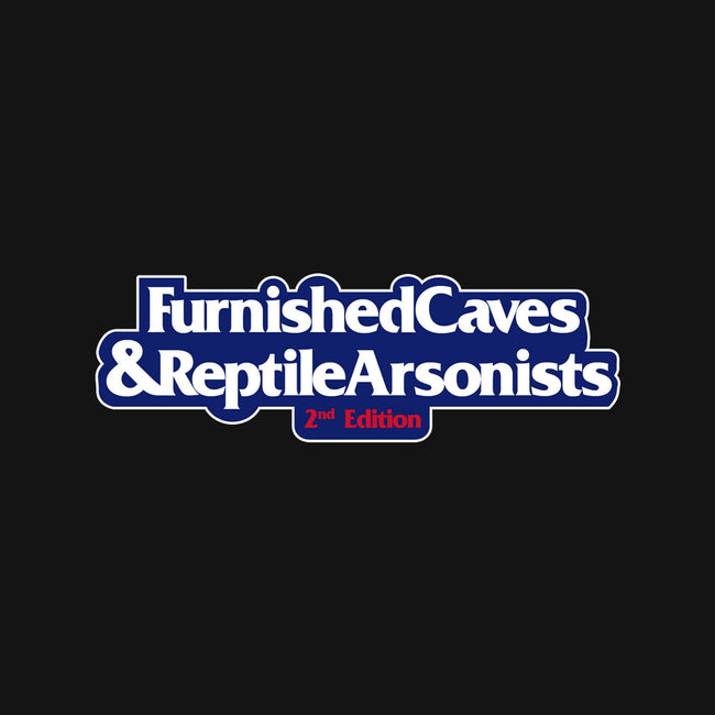 Furnished Caves & Reptile Arsonists-none polyester shower curtain-Azafran