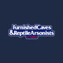 Furnished Caves & Reptile Arsonists-none polyester shower curtain-Azafran