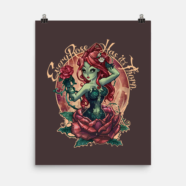 Every Rose Has Its Thorn-none matte poster-TimShumate