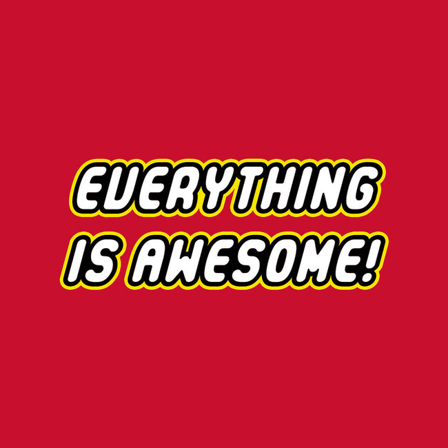 Everything is Awesome-none removable cover w insert throw pillow-Fishbiscuit