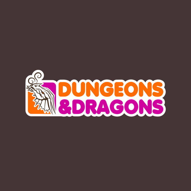 D&D All Nighter-none glossy sticker-JoeGrady