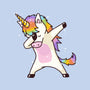 Dabbing Unicorn-none basic tote-vomaria