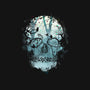 Dark Forest Skull-none stretched canvas-Sitchko Igor