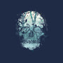 Dark Forest Skull-none stretched canvas-Sitchko Igor