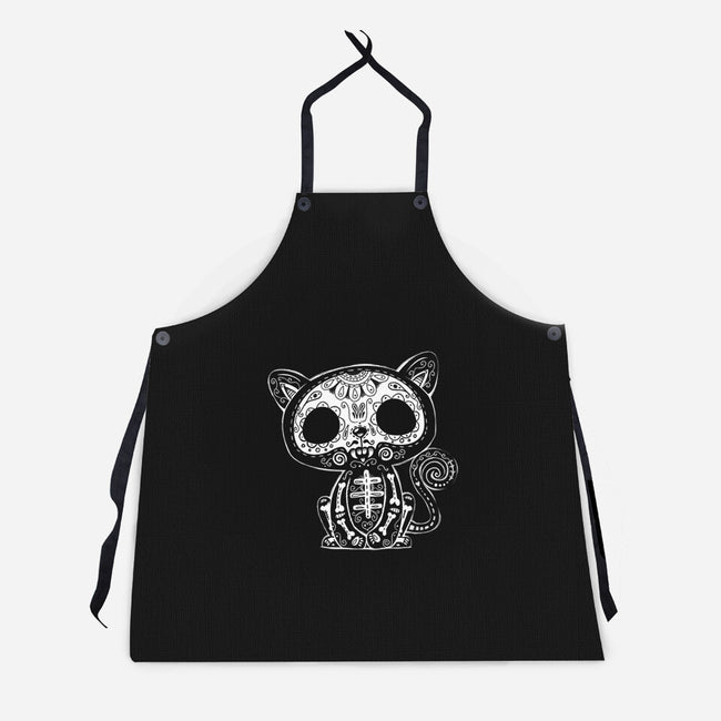 Day of the Kitty-unisex kitchen apron-wotto