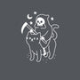 Death Rides A Black Cat-none memory foam bath mat-Obinsun