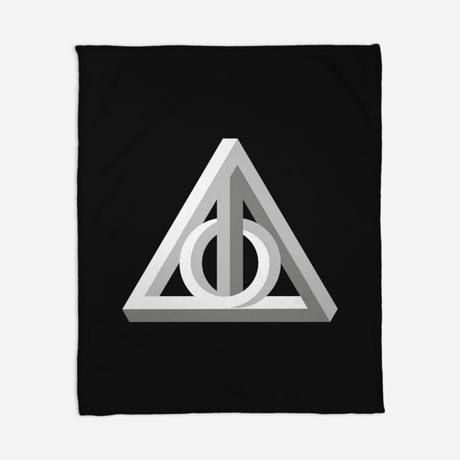 Deathly Impossible-none fleece blanket-Retro Review