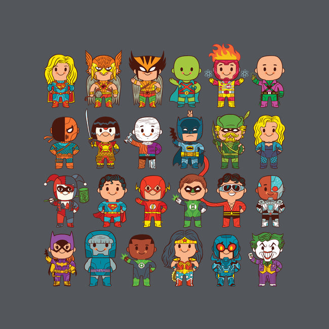 Delightfully Cute Little Heroes-mens basic tee-mattkaufenberg