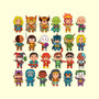 Delightfully Cute Little Heroes-mens basic tee-mattkaufenberg