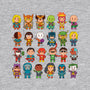 Delightfully Cute Little Heroes-none matte poster-mattkaufenberg