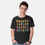 Delightfully Cute Little Heroes-mens basic tee-mattkaufenberg